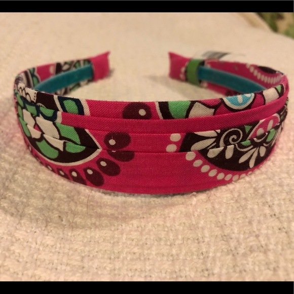 Vera Bradley Accessories - Vera Bradley Pleated Headband Cupcake Pink
